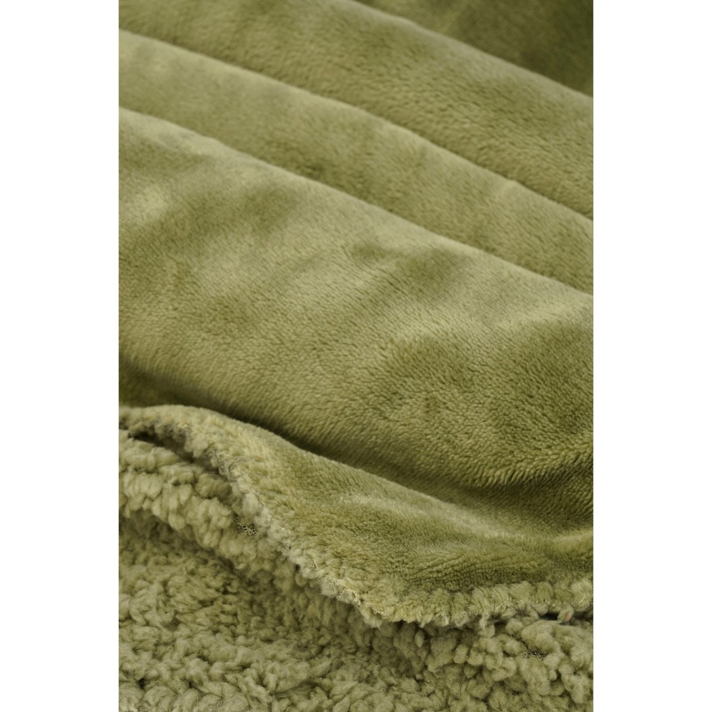 Mardy Fleece Plaid - L200 x B150 cm - Lichtgroen
