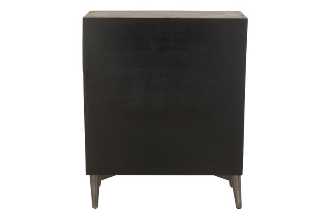 J-Line Cabinet 2 Doors Mango Wood/MDF Brown
