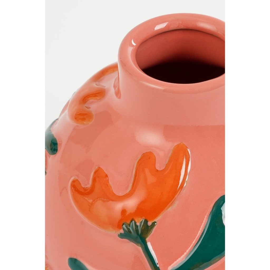Ava Vaas - H20 x Ø20 cm - Keramiek - Roze