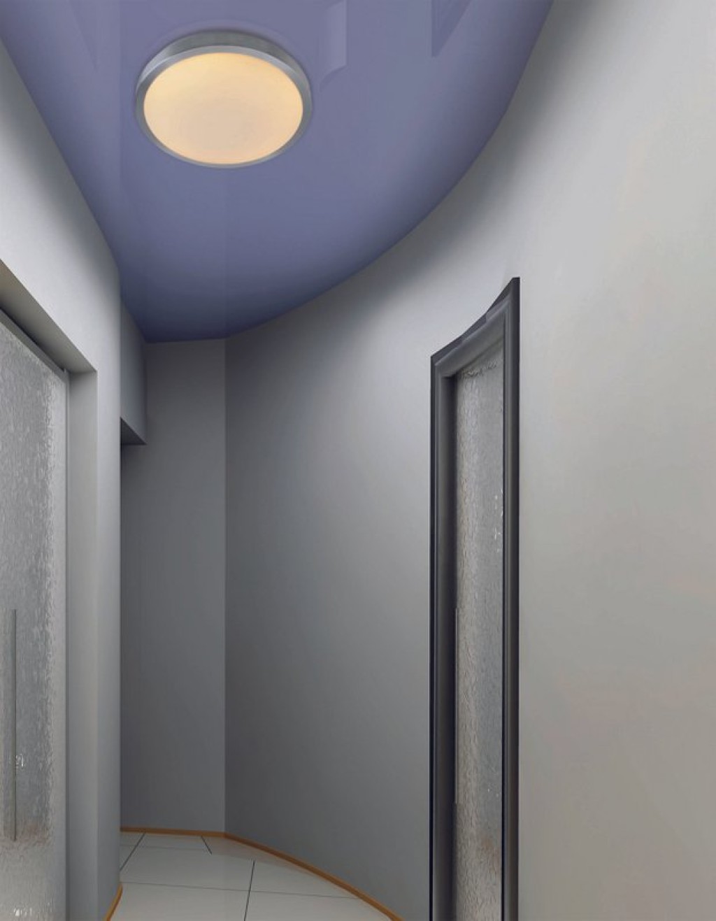 LED ceiling light "London" D: 34cm