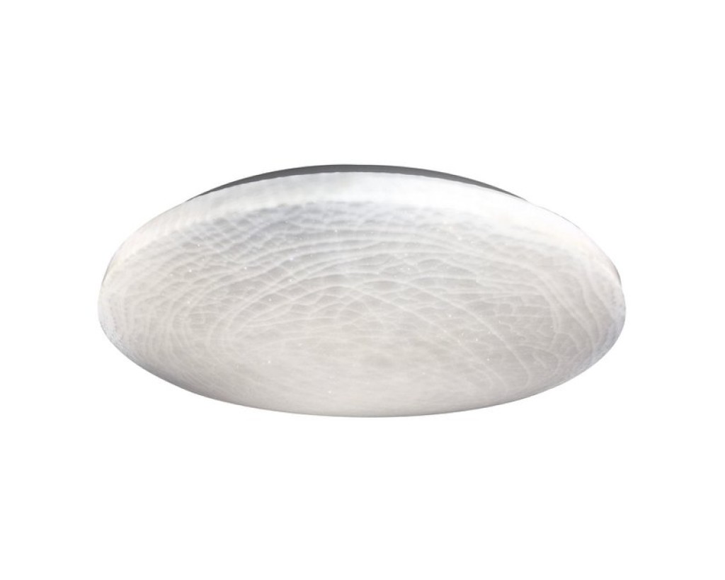 LED ceiling light "Polaris" d: 48cm crystal effect