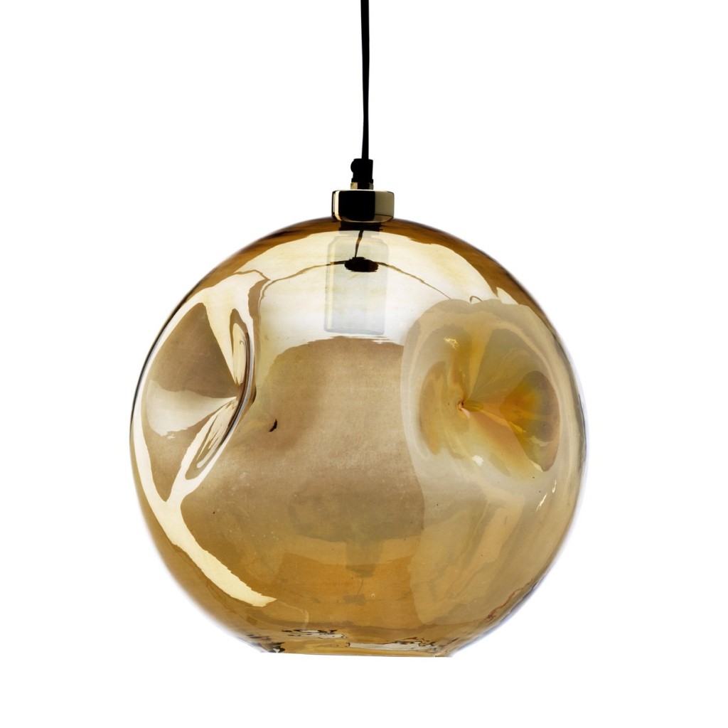 De Bubbella-hanger - bleek goud