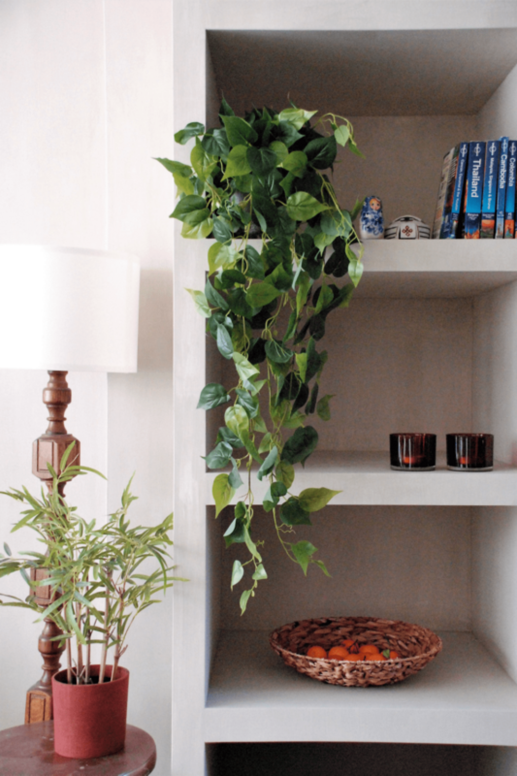 Philodendron artificial hangplant 90cm