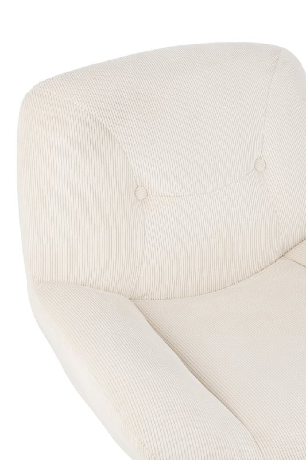 J-Line Lounge chair Chill Metal/Plywood Cream/Silver
