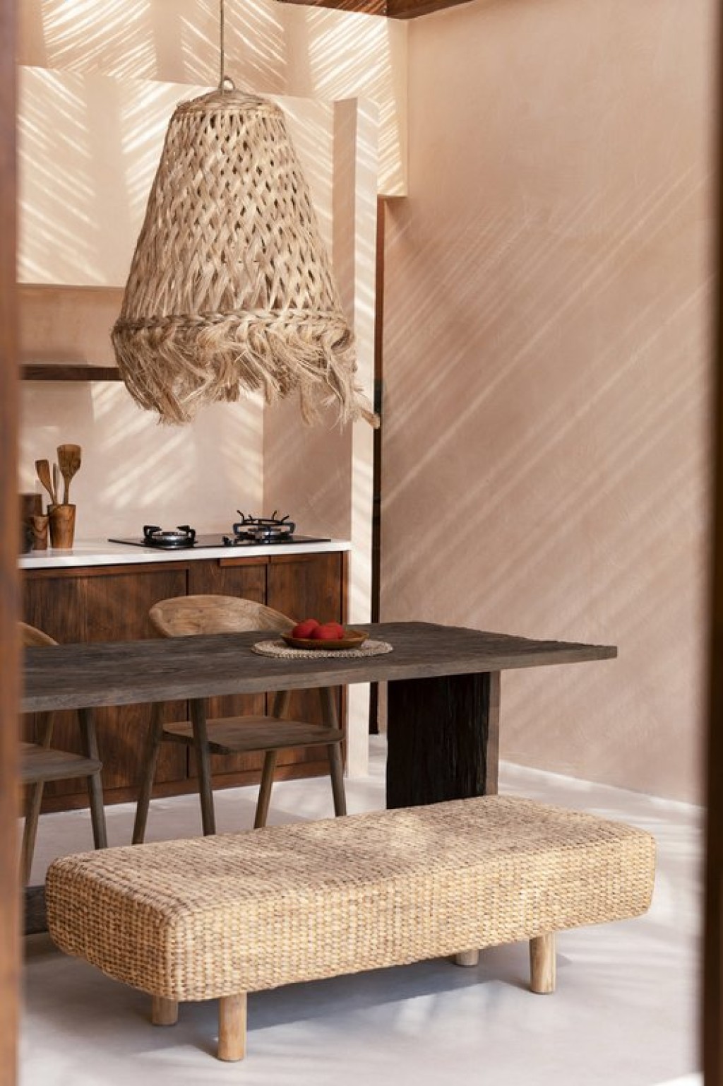 The Water Hyacinth Bench