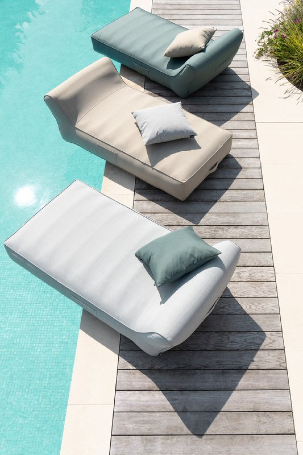 J-Line mattress Helene - polypropylene - green