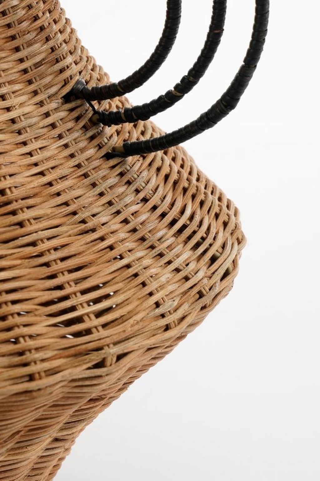 Fabiola Decoration vase - H43 x Ø30 cm - Rattan - Brown