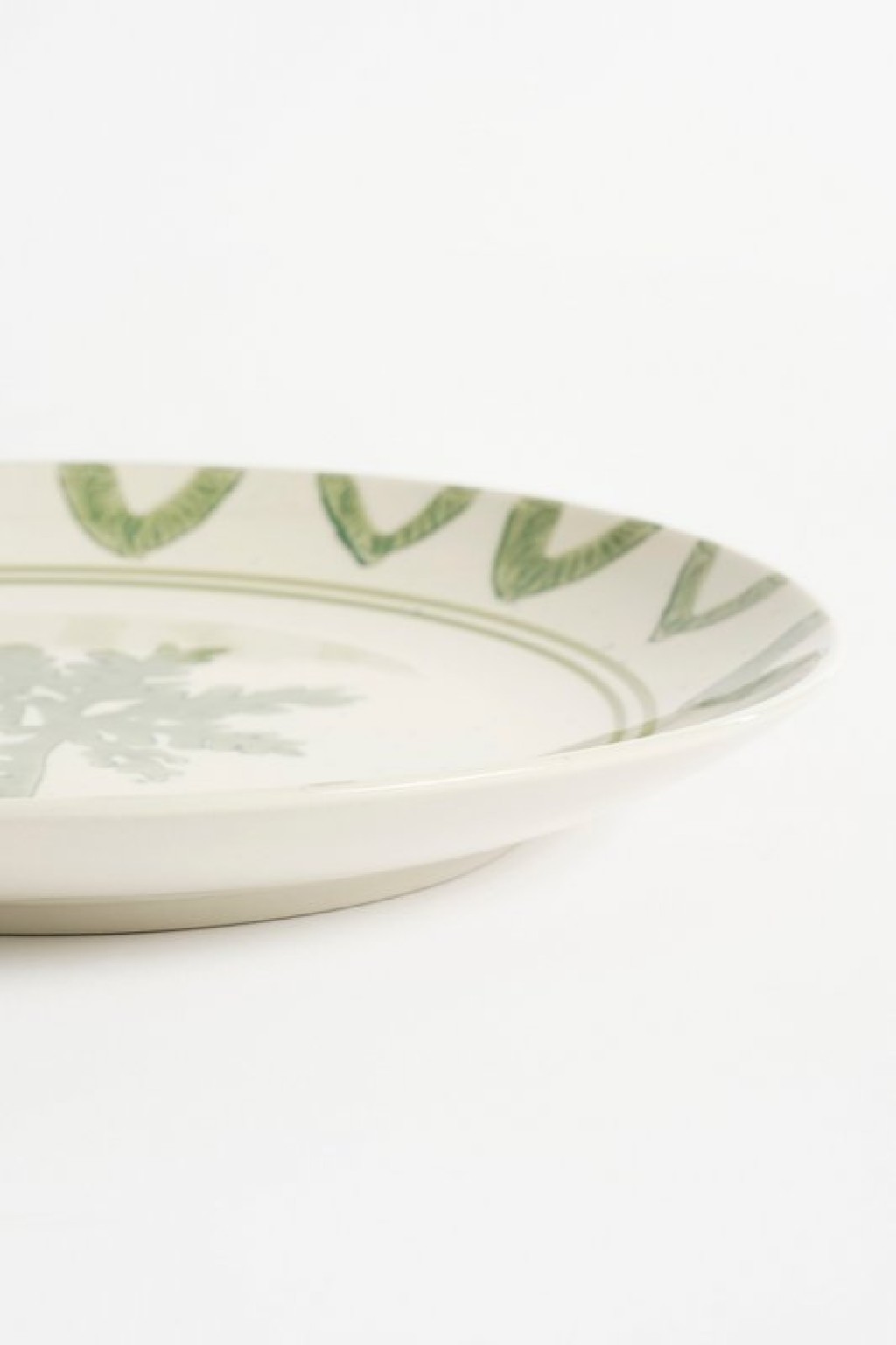 Clayton dinner plate - Set of 4 - H3 x Ø25 cm - stoneware - green, blue, yellow, lilac