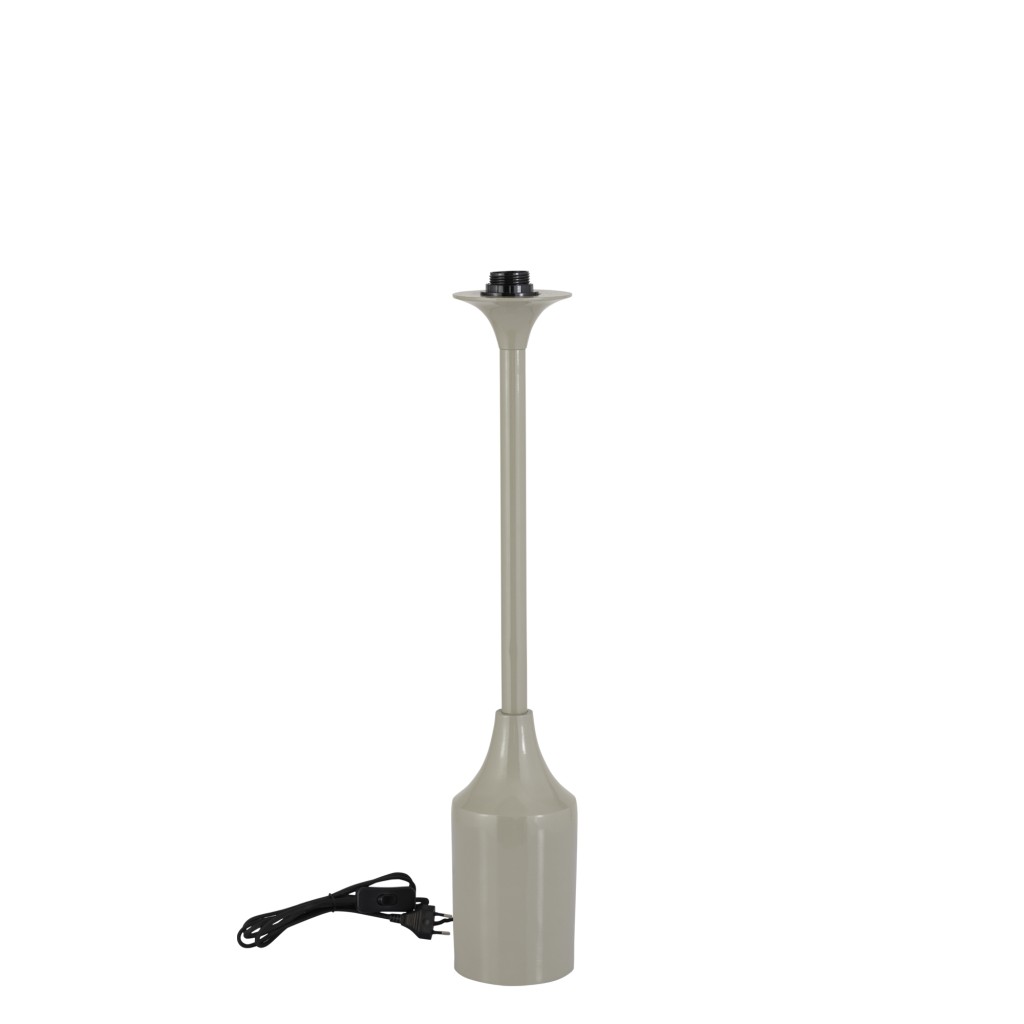 Tanaiya Cream Round Iron Table Lamp Round Cap