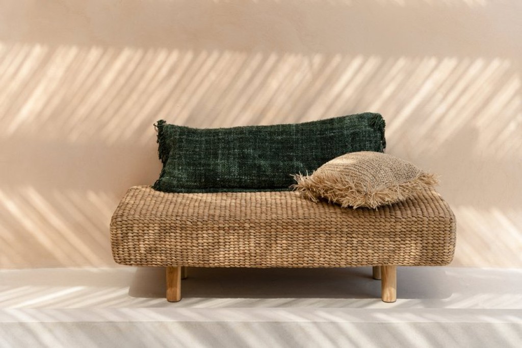 The Water Hyacinth Bench