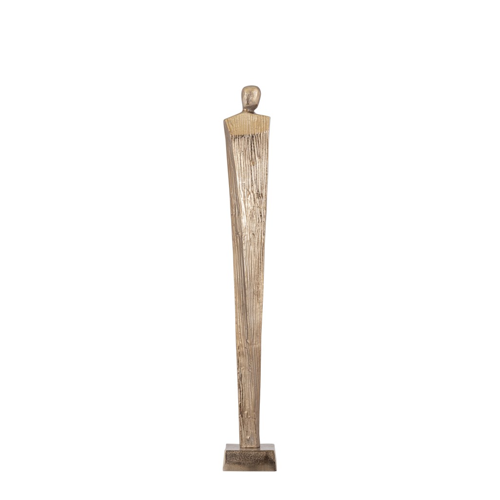 Symon BrownGold Alu Man Shape Statue S