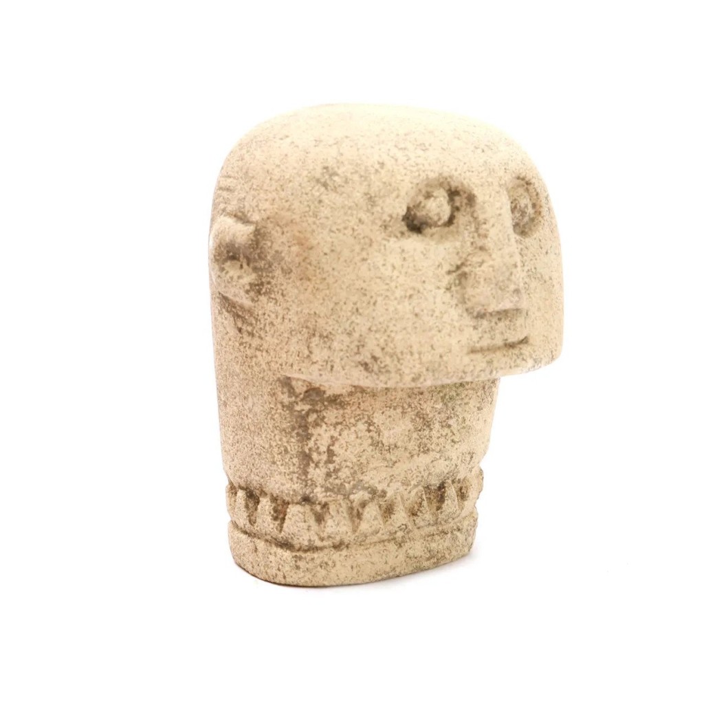 Het Sumba-stenen beeld% 2309