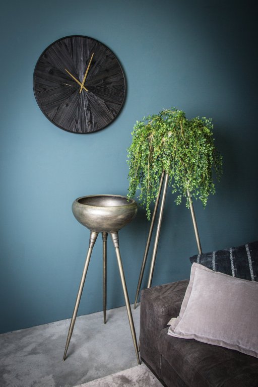 Genesis Brass Metal Planter 3 Feet Round High S