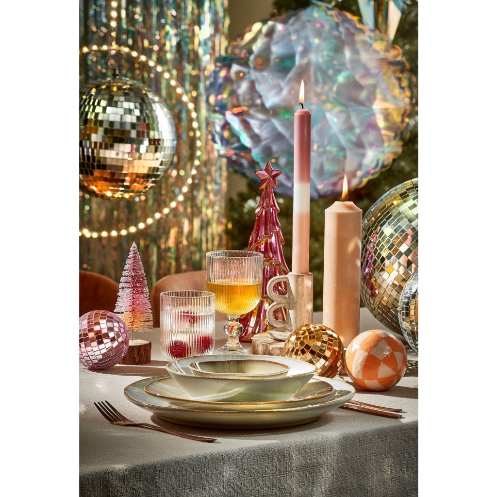 Kerst Discobal - Ø50 cm - Zilver