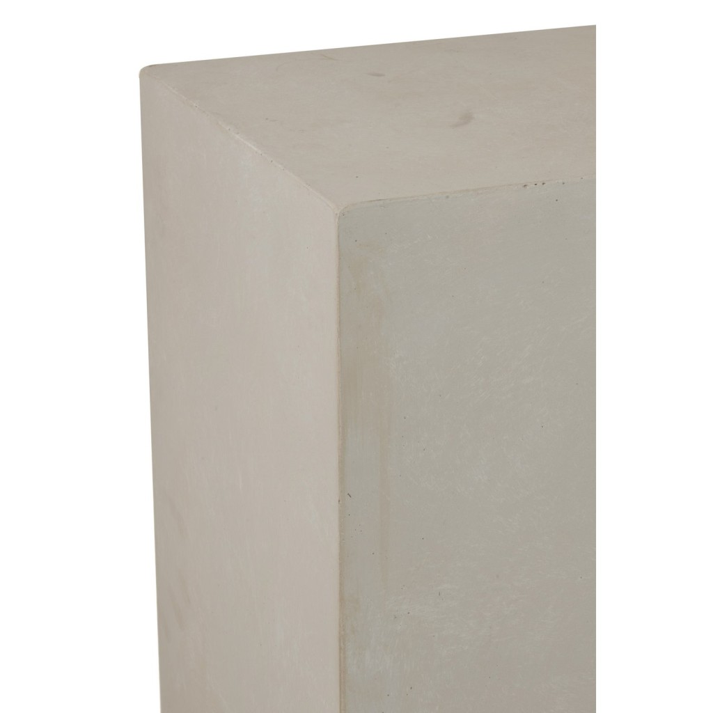 J-Line Zuil Rechthoek Hoog Klei Beige Large