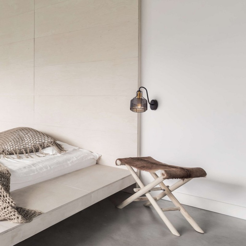 1er Wandleuchte Spot "FORO" aus Metall in Schwarz, mit E27-Fassung, ca. 22 x 13,5 x 23 cm. Stilvolle Beleuchtung für Wohnzimmer, Esszimmer oder Küche.