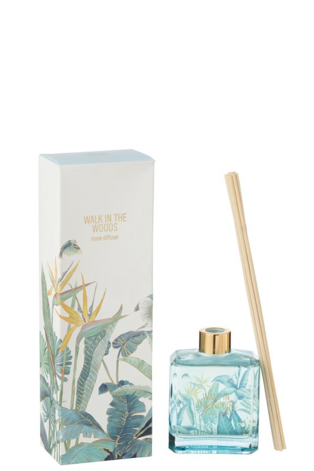J-Line Geurolie Walk In The Woods Wax Blauw-180Ml