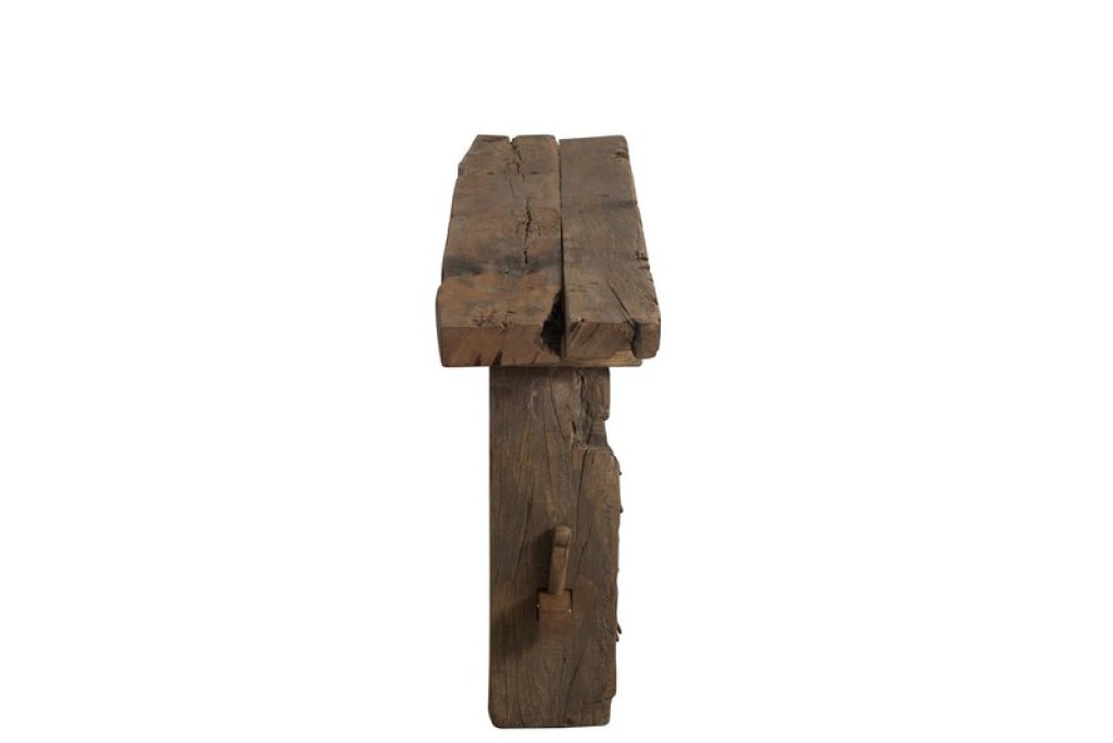 J-Line Console Brut Recycled Wood Brown