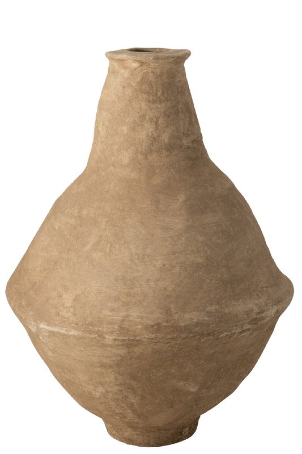 J -Line Vase Chad - Paper Mache - Brown - Extra Large - 86 cm high