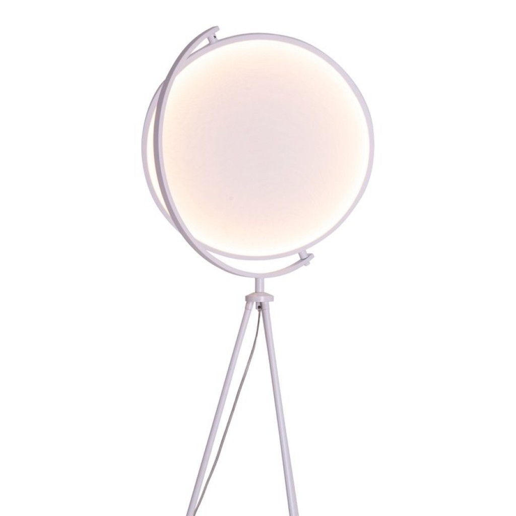 Textile floor lamp "Munega" h: 156cm