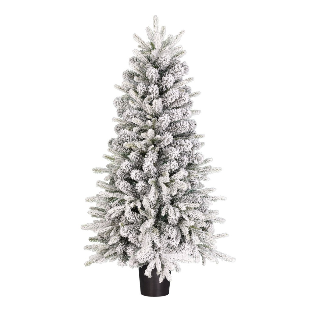 Grimshaw Kunstkerstboom in Pot - H120 x Ø60 cm - Groen