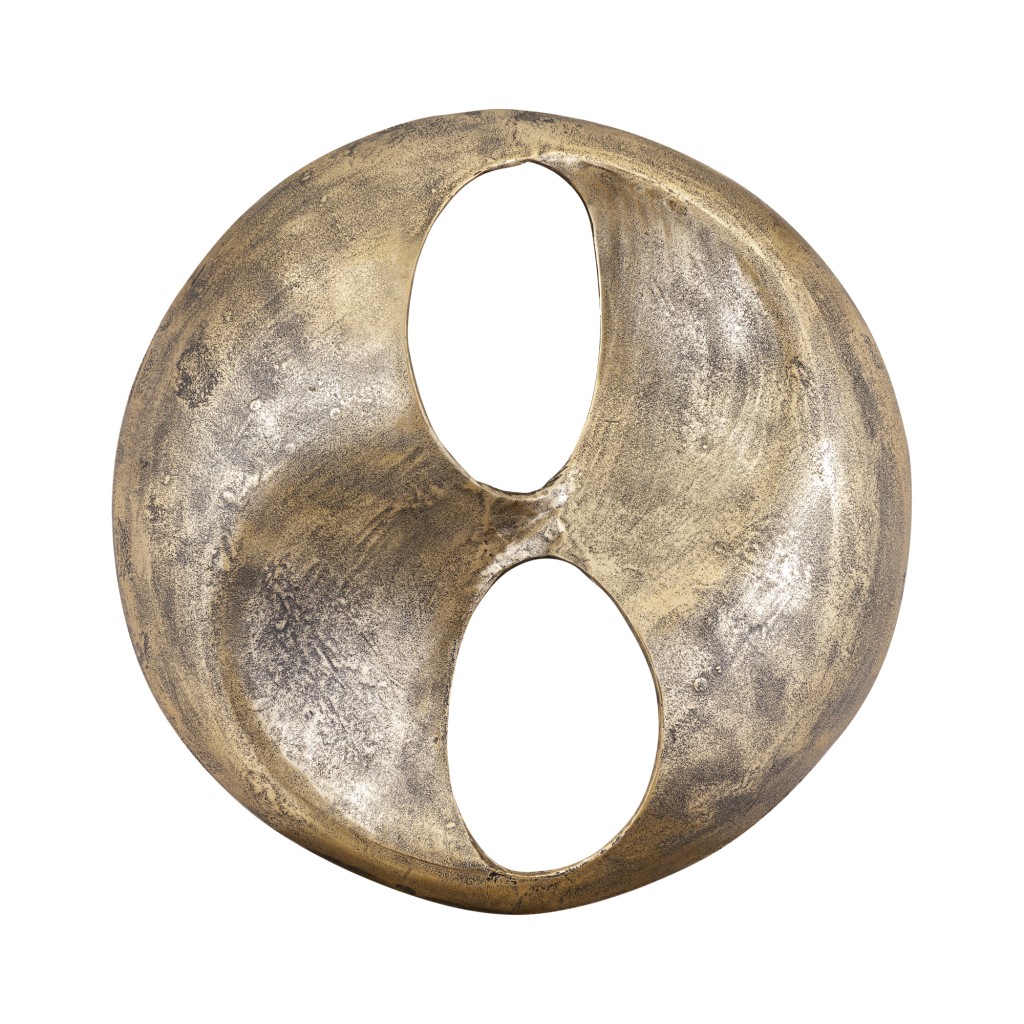 Deuie Brass Casted Alu Wall Panel Rounded Large