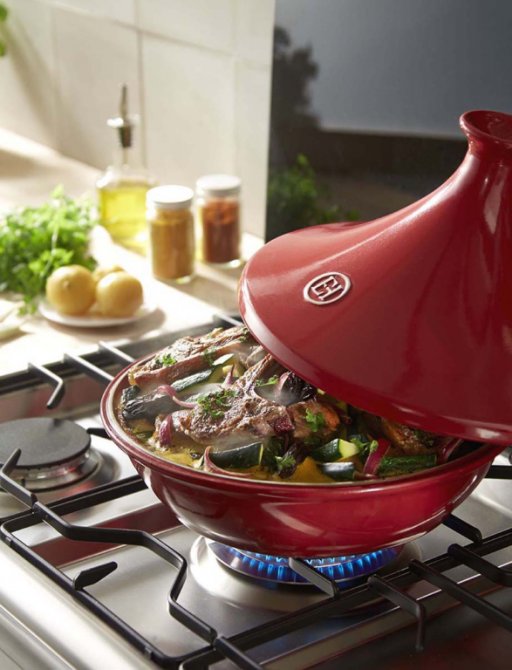 Emile Henry Tajine E-box - Ø270mm - Grand Cru