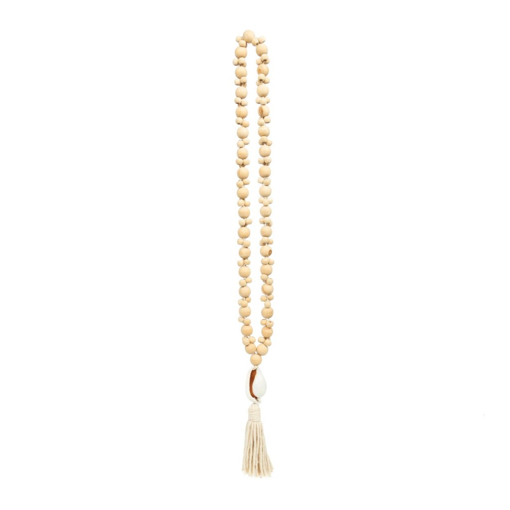 De Kubu ketting - natuurlijk wit