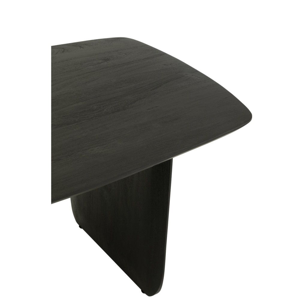 J-Line Eettafel Acaciahout Zwart