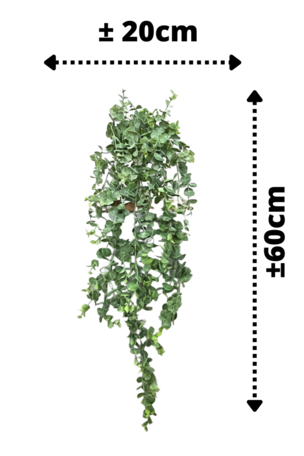 Eucalyptus Artificial Hanging Plant 60cm