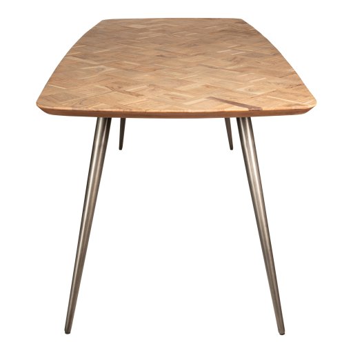 Fieron Natural Acaia Wooden Diningtable Oval 240cm