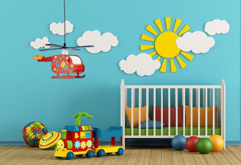 Kinderpendelleuchte "HUBERT" Hubschrauber