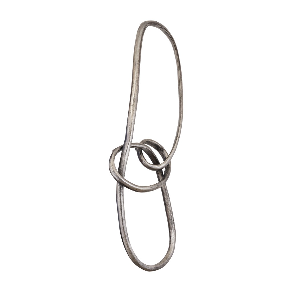 Wun Nickel Casted Alu Knot Wall Decoration Oval