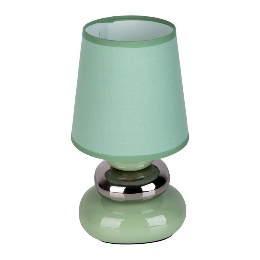Keramik Tischleuchte "STONEY" mint - Klassik - Tischleuchte - - mint - E14 - keine Angabe