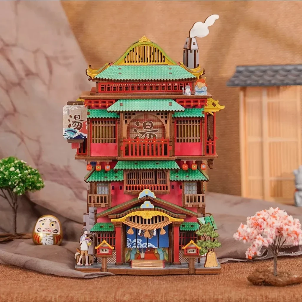 Tonecheer, DIY Desk Bin, Onsen Saga, TQ188, 16x16,5x24,8cm