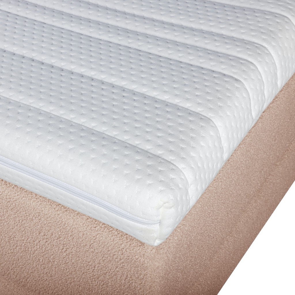Mörgenn Bouclé Boxspring Oud Roze 140x210