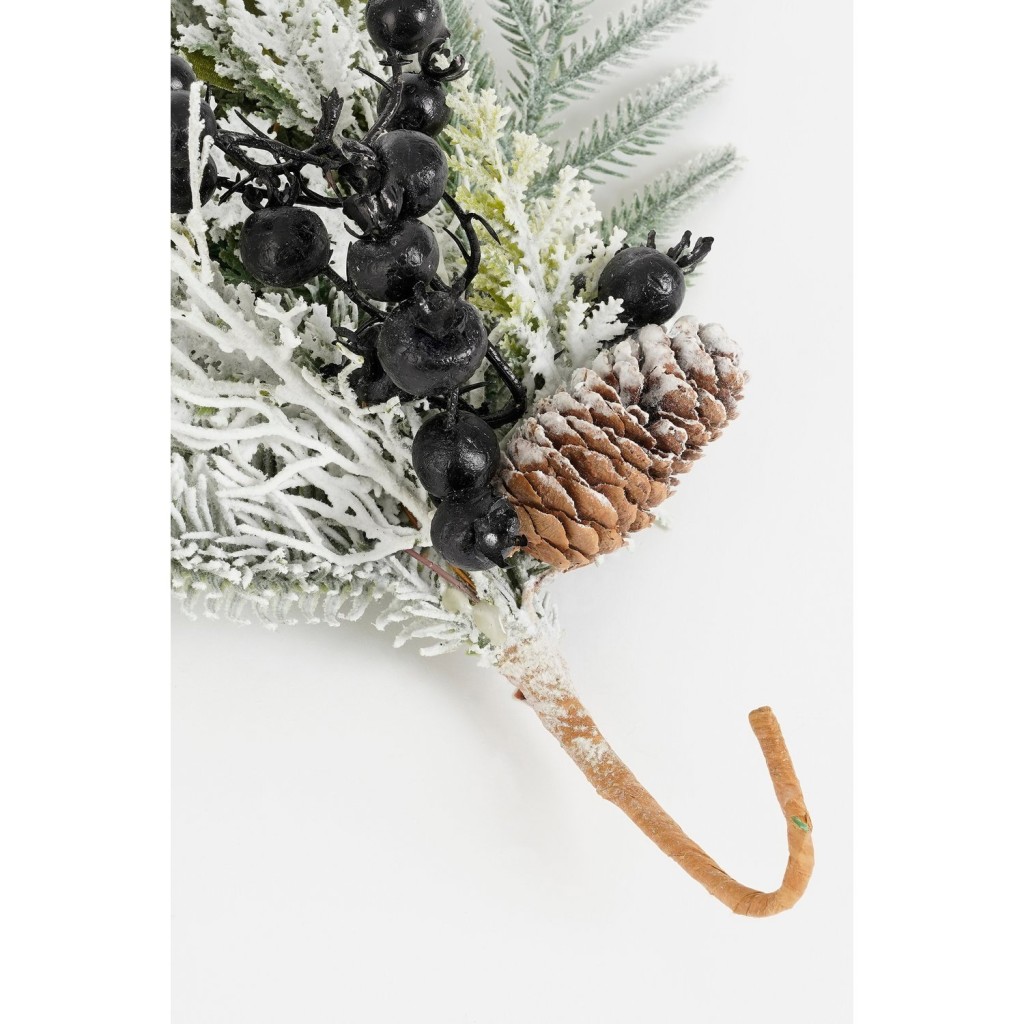 Vesper Guirlande met Dennenappels - L180 x B15 x H10 cm - Groen, Zwart