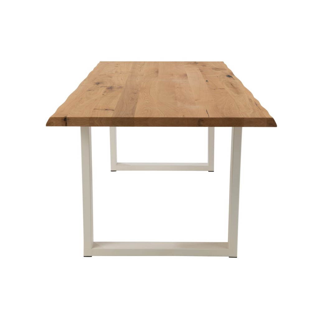 J-Line tafel Poten Rechthoek - metaal - zwart