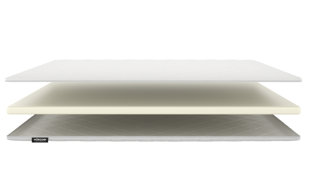 Mörgenn Topmatras Traagschuim - Dikte: 4 cm - 160x200