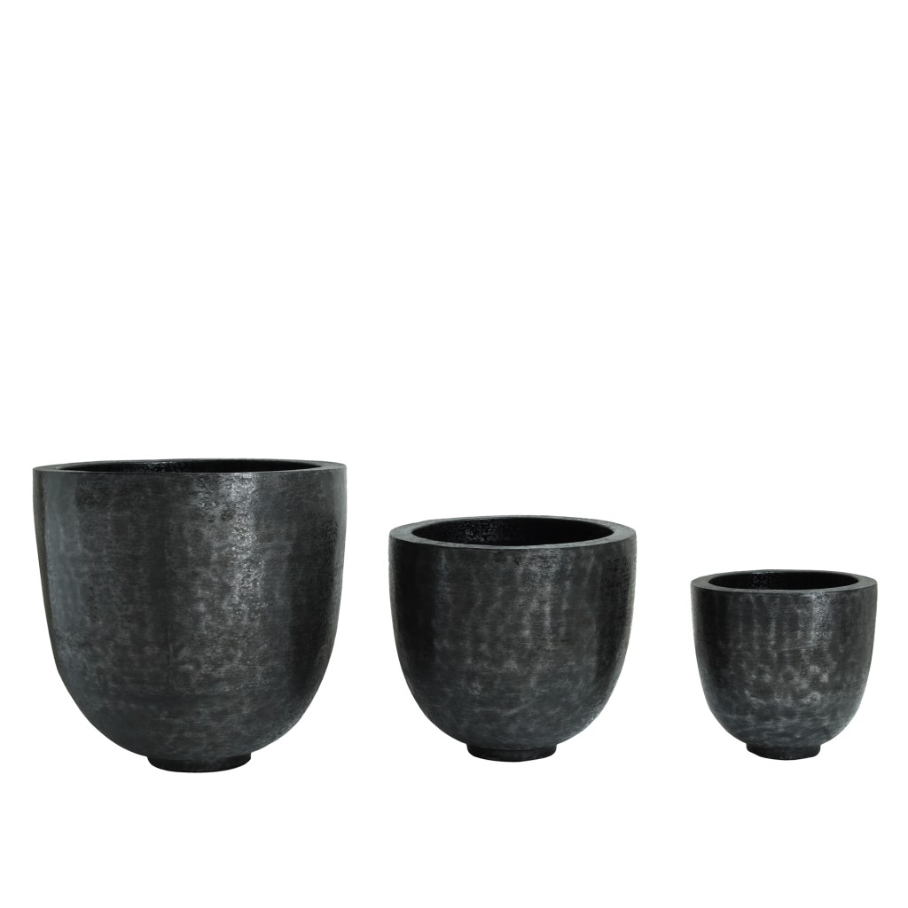 Mirella Black Brush Alu Sheet Big Bombey Pot SV3
