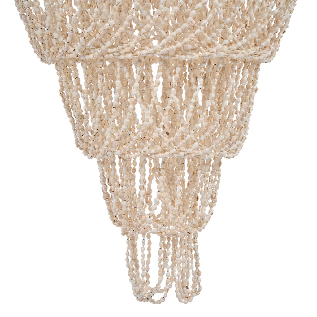 De Ocean Tower Shell Kroonluchter - Naturel - L