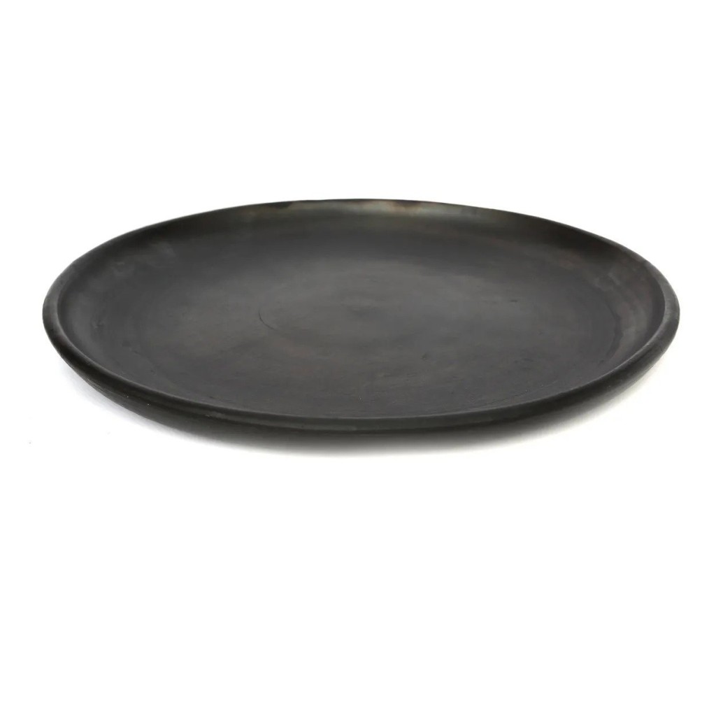 The Burned Classic Plate - Zwart - L.