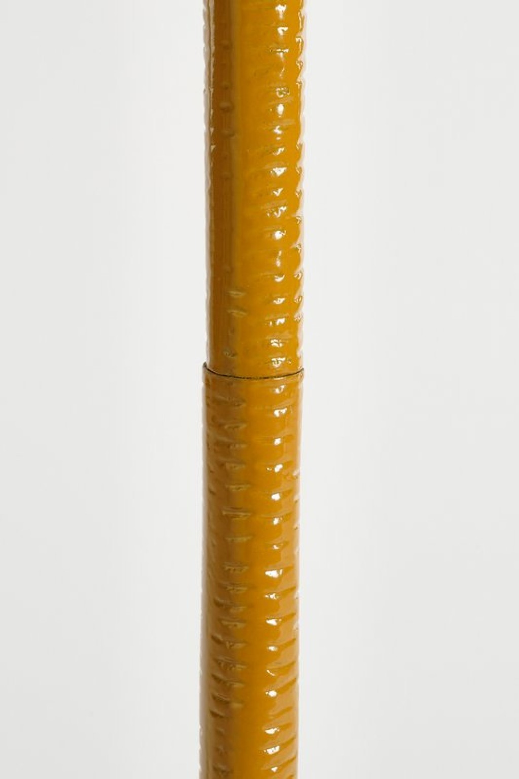 Colin Side Table - H68 x Ø24 cm - Recycled Aluminum - 100% FSC - Brown