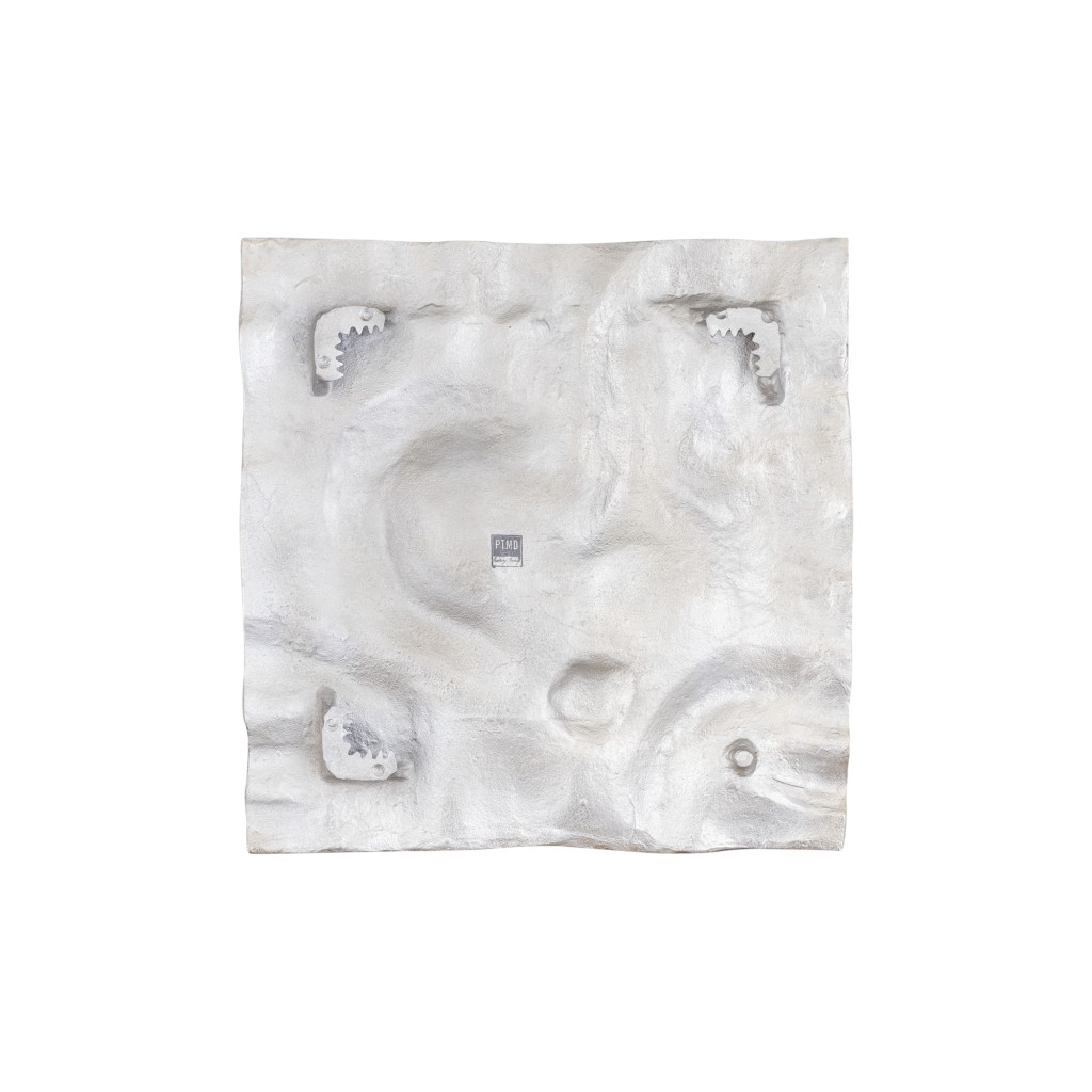 Eogan Gunmetal Casted Alu Wall Panel Rough Square