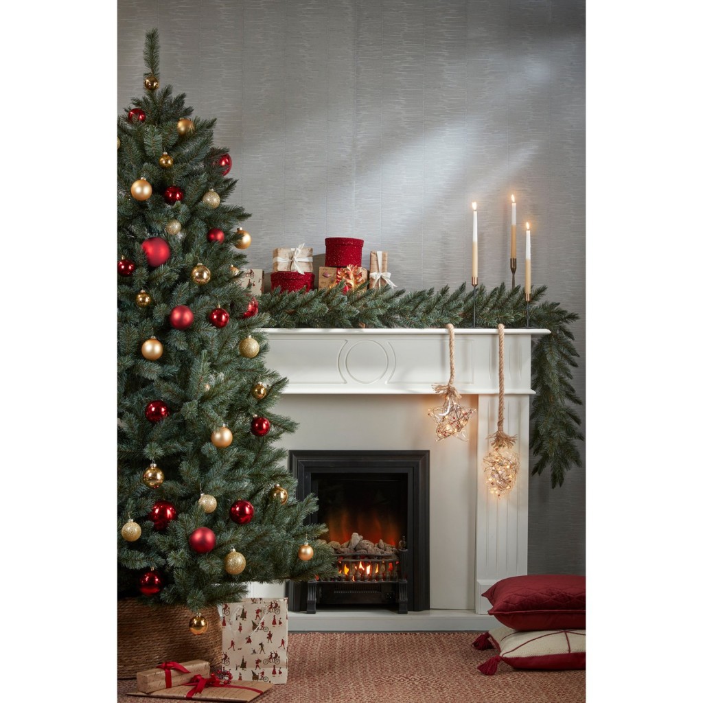 Kerstboomrok - H26 x Ø58 cm - Zeegras - Naturel Bruin
