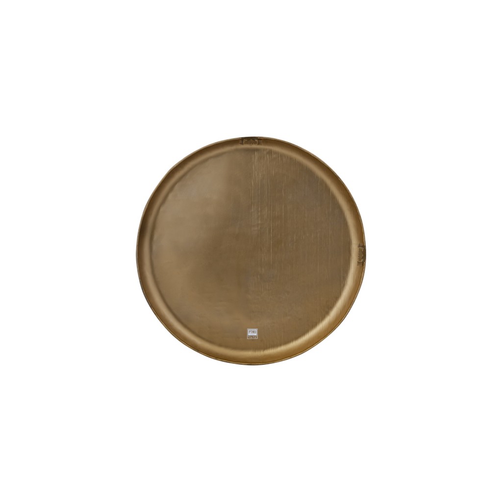 Jowad Antique Gold Alu Sheet Wall Panel Ribbed S