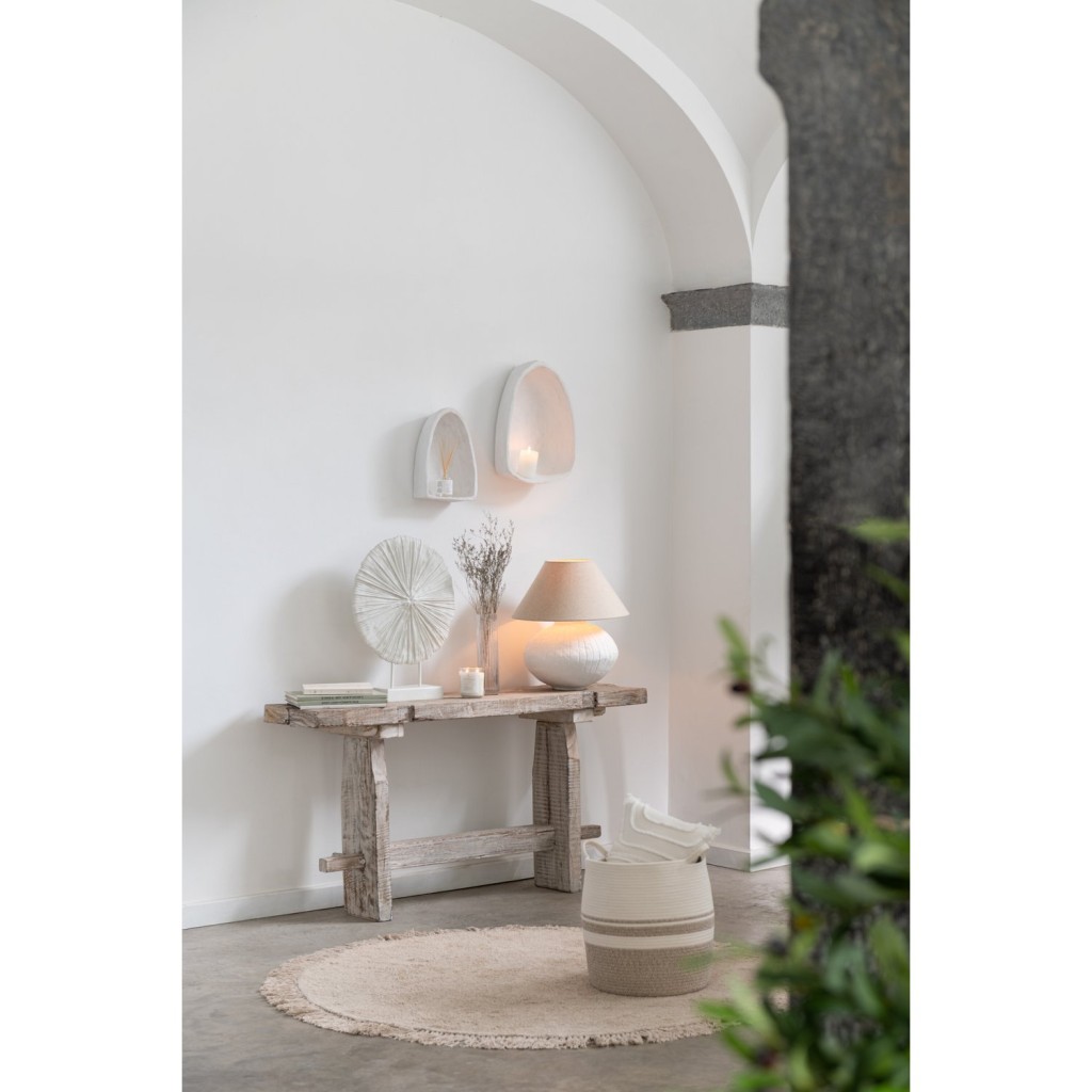J-Line Console Brut Gerecycleerd Hout White Wash