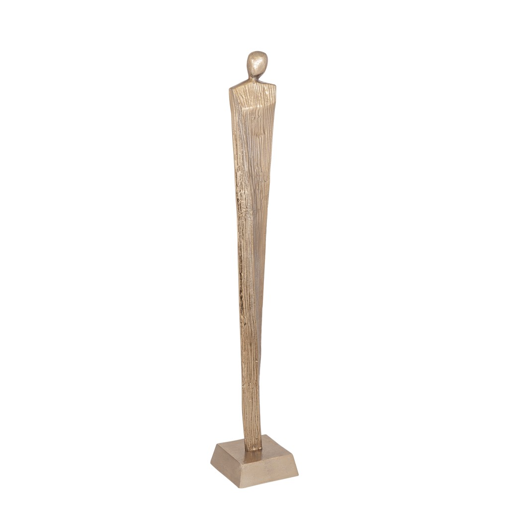 Symon BrownGold Alu Man Shape Statue L