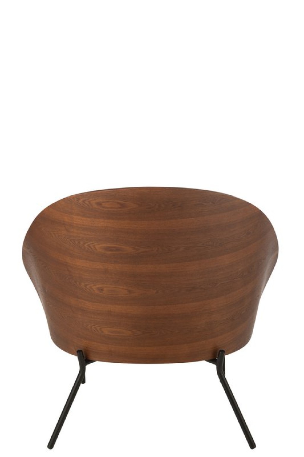 J-Line Lounge chair Plywood/Metal Brown/Beige