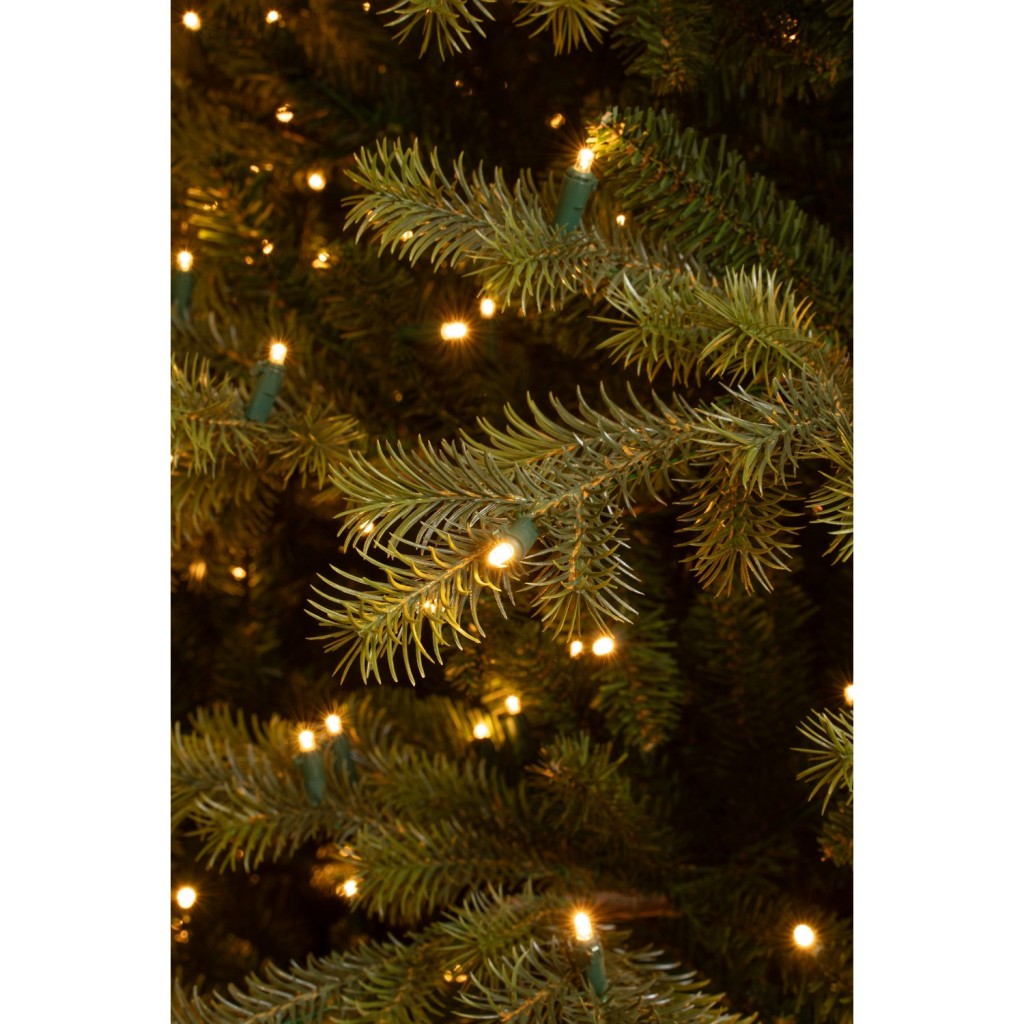 Clive Kunstkerstboom met LED Verlichting - H215 x Ø142 cm - Groen